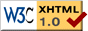 Valid XHTML
                      1.0!